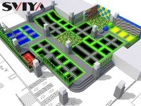 Trampolina wewnętrzna dla dorosłych