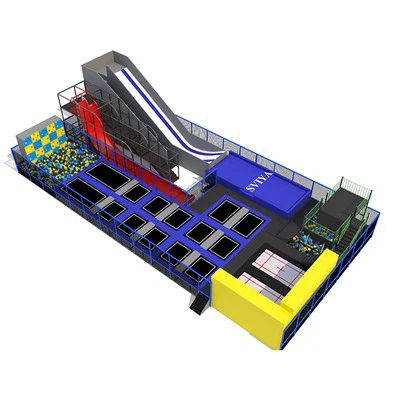 Siłownia dla dorosłych dla dzieci, połączony sprzęt do parku trampolin, amerykański plac zabaw